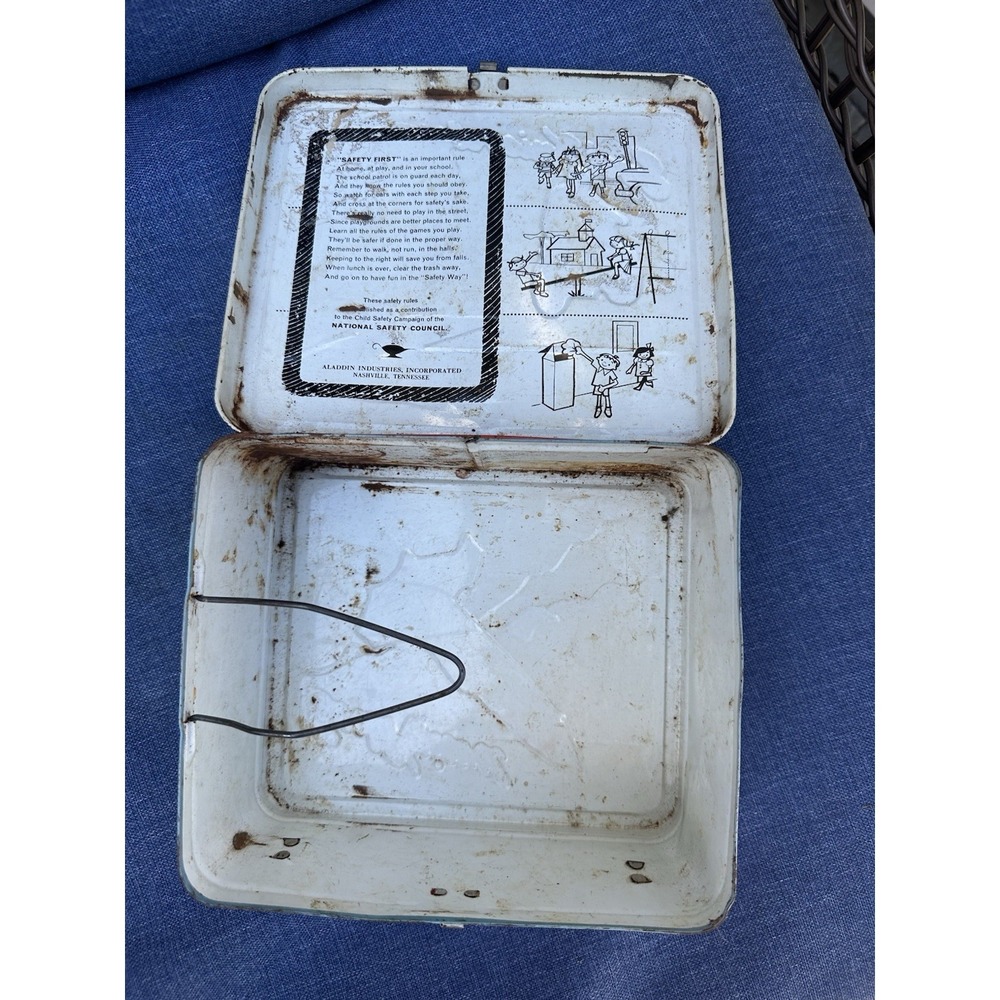 Vintage Evil Knievel 1974 Lunchbox WITH THERMOS - Picture 8 of 15